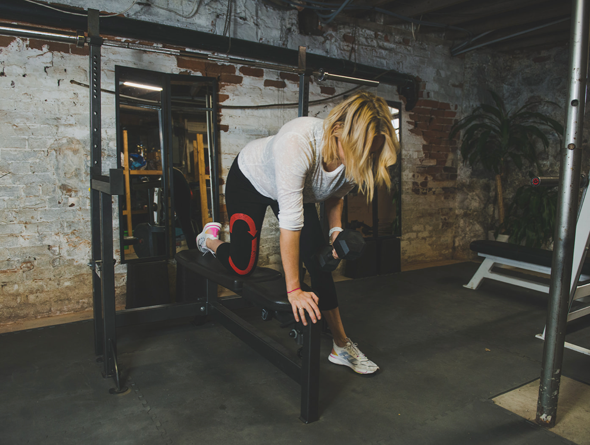 How to design a sustainable (and mostly thrifted) home gym