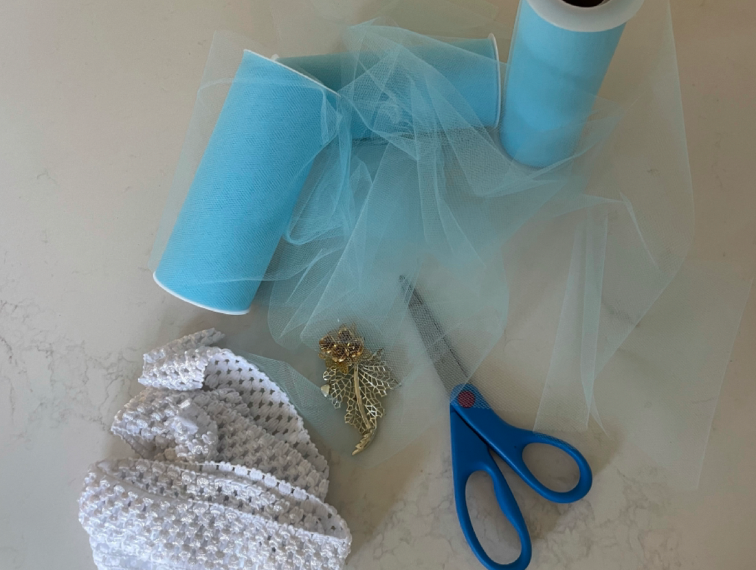 How to DIY a trendy no-sew tulle skirt