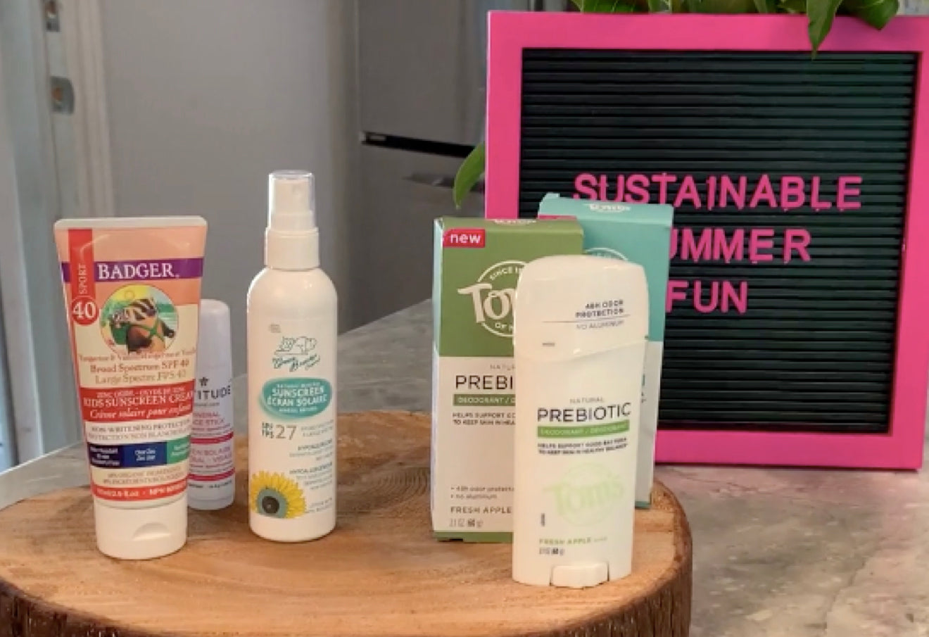 Tips for a sustainable summer