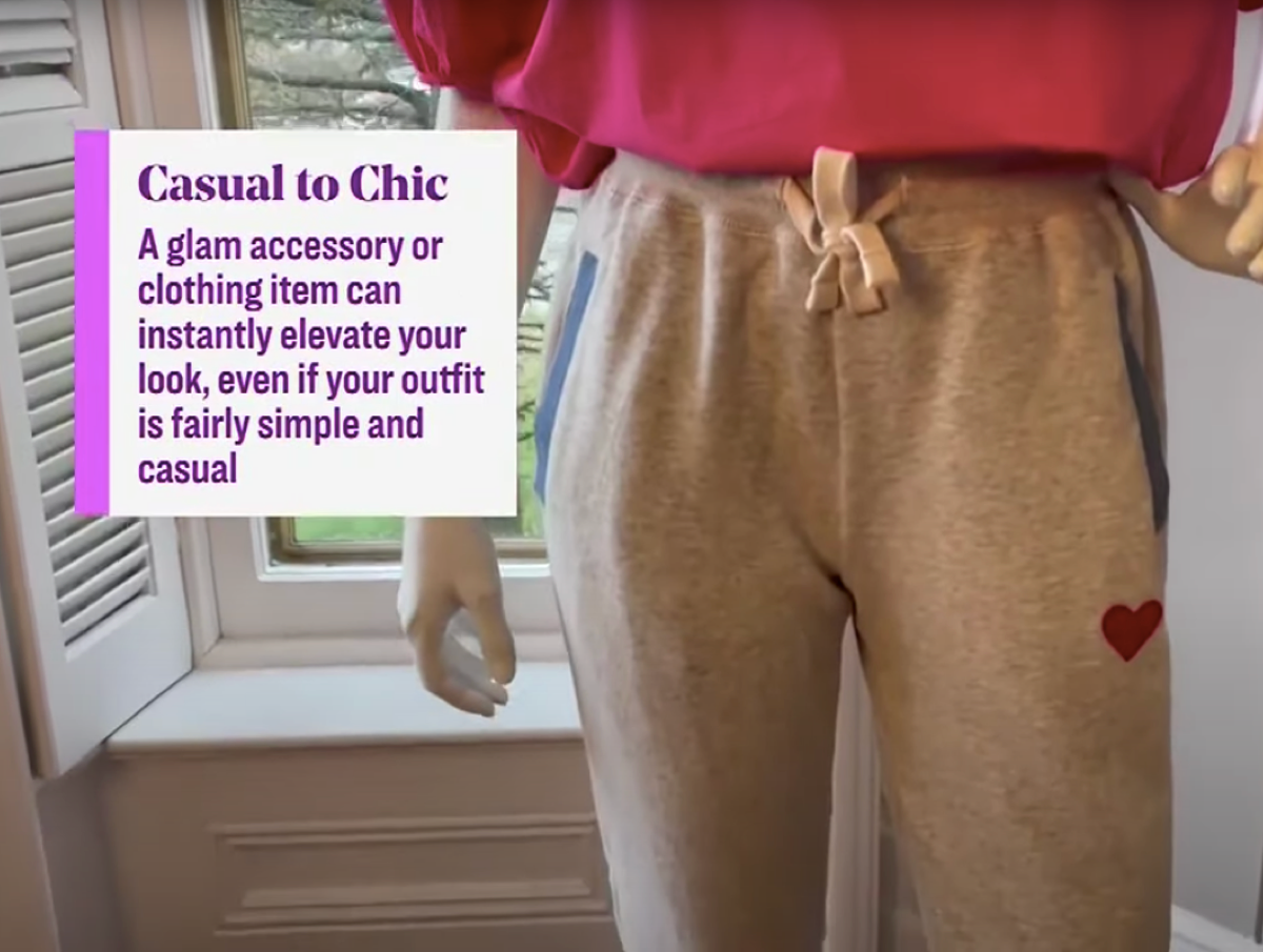 Elevate your loungewear to be holiday party ready