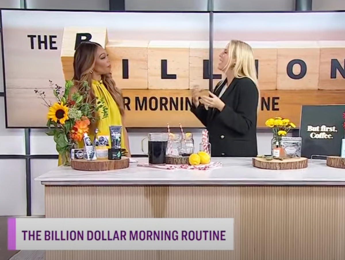 The 14-step 'Billion Dollar Morning Routine' trending with celebs