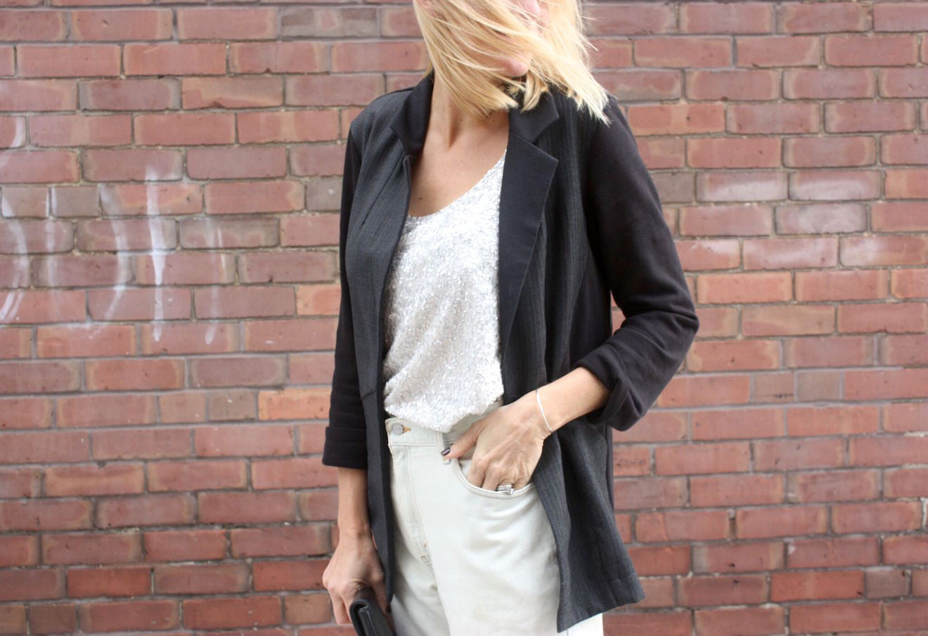 Being Julia : Sequins and Denim