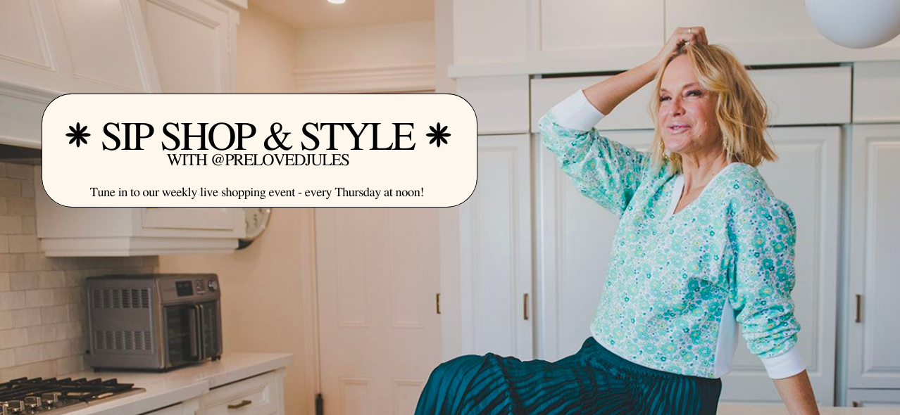 Sip Shop Style Live Event