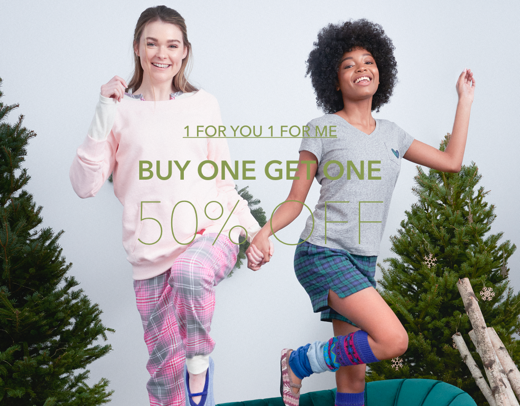 Buy 1 Get 1 50% off Holiday