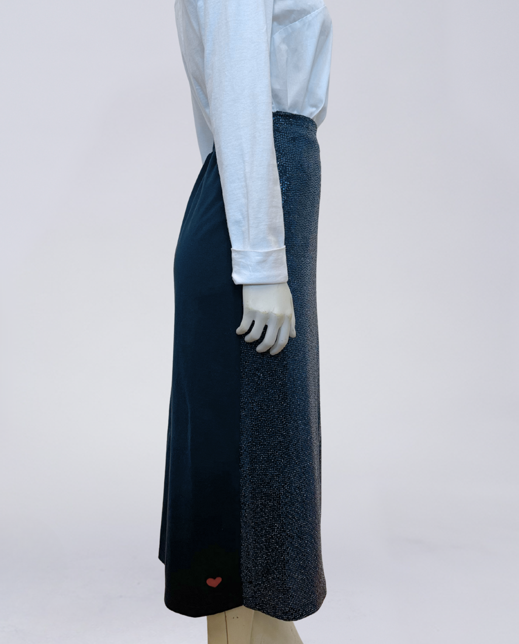 Natalie wrap midi skirt