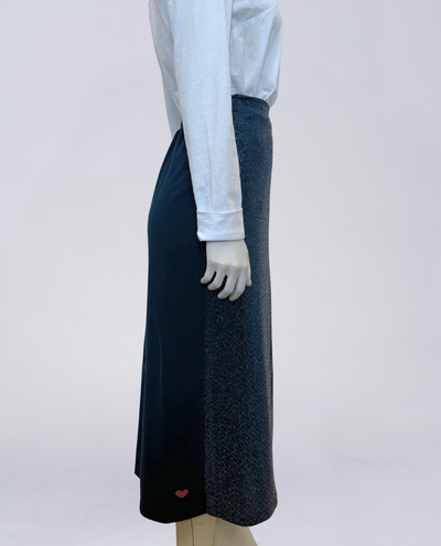 Natalie wrap midi skirt