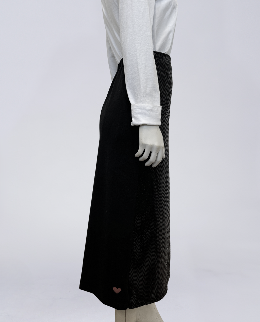 Natalie wrap midi skirt