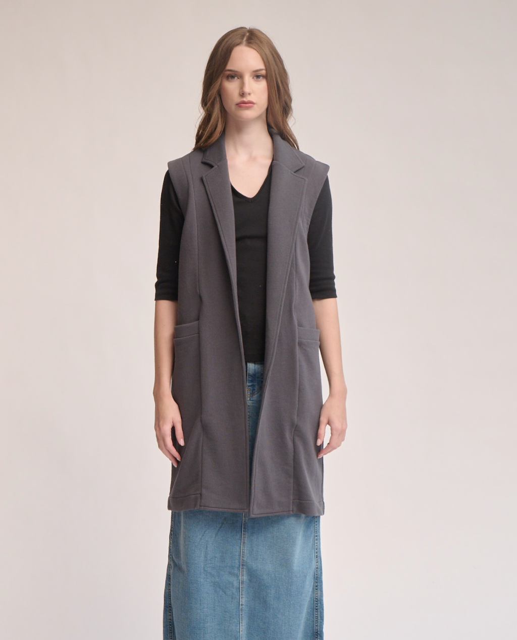 Centie sleeveless blazer