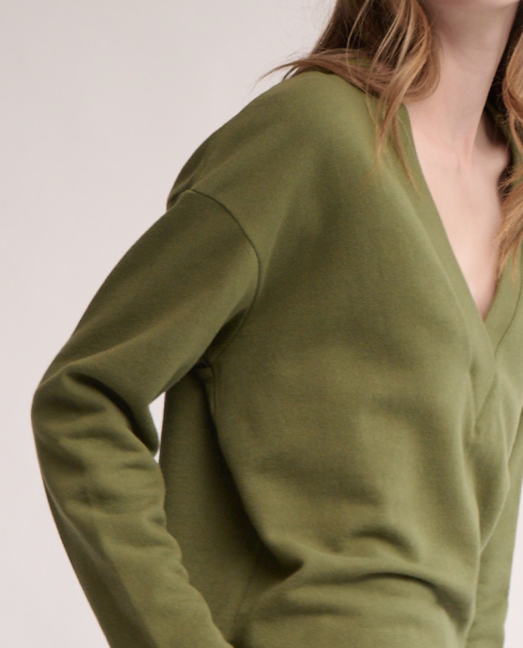 Aoife V-neck top
