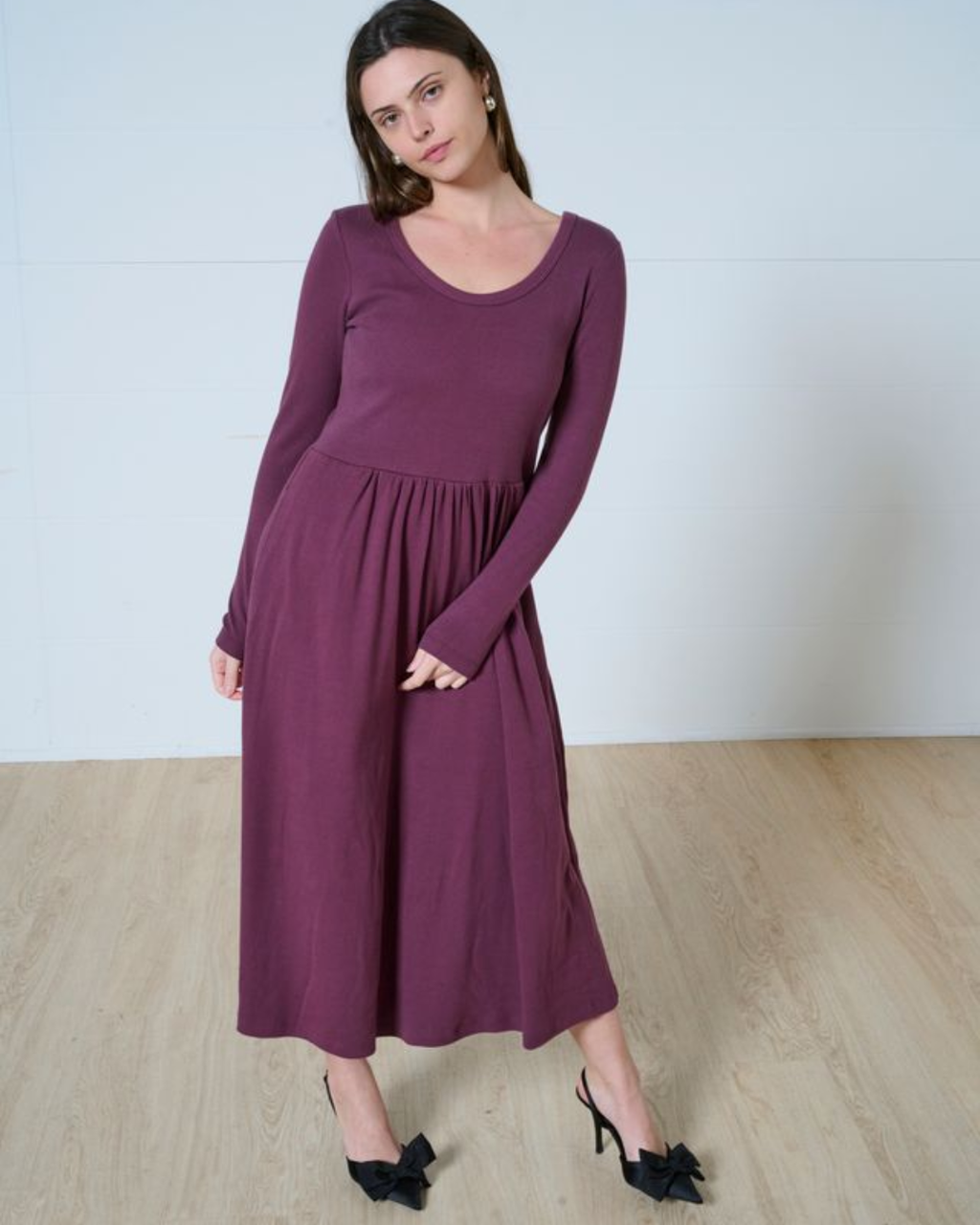 Abina midi dress