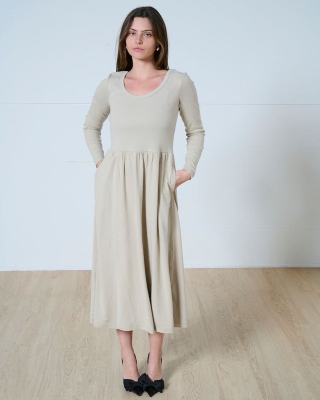 Abina midi dress