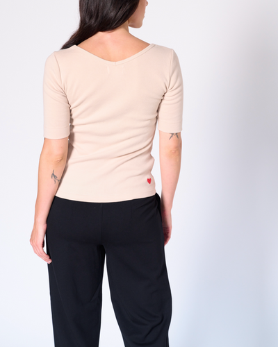Andrea V-neck Top