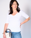 Andrea V-neck Top