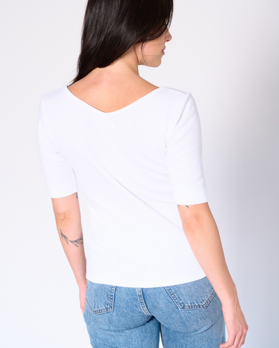 Andrea V-neck Top