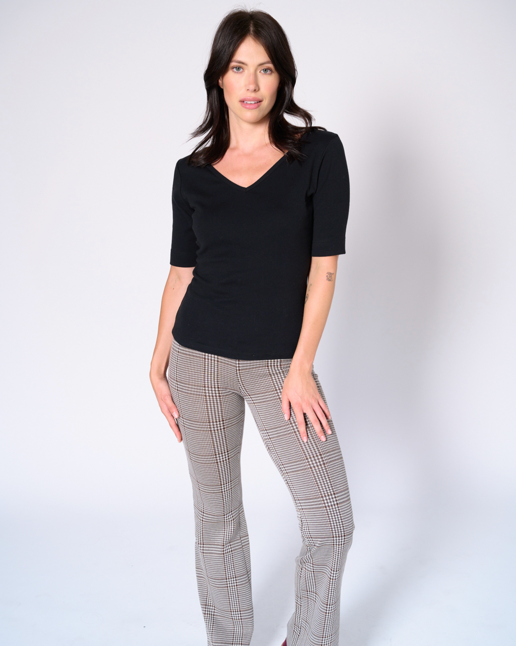 Andrea V-neck Top
