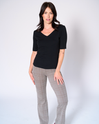 Andrea V-neck Top