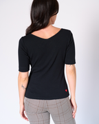 Andrea V-neck Top