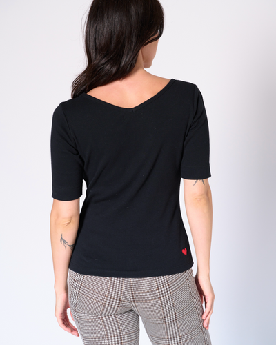 Andrea V-neck Top
