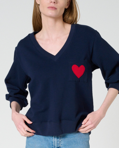 Anja V-neck sweatshirt