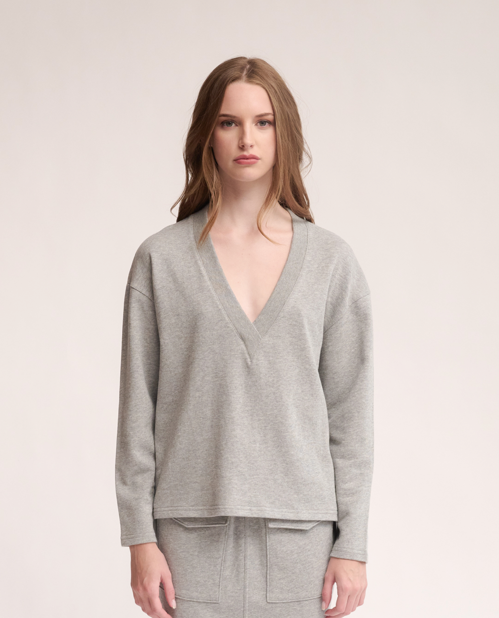 Aoife V-neck top