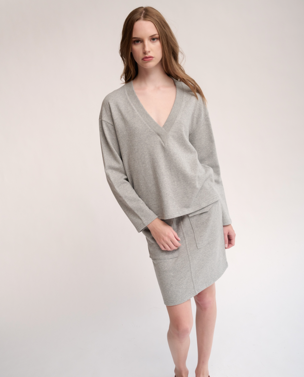 Aoife V-neck top