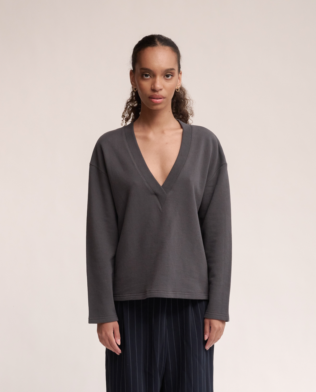 Aoife V-neck top