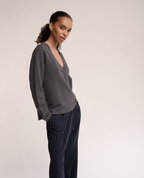 Aoife V-neck top