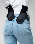 Ariel Mitts  with Upcycled Wool