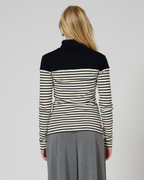 Arlyn Turtleneck stripe Top