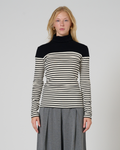 Arlyn Turtleneck stripe Top