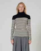 Arlyn Turtleneck stripe Top