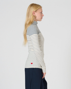 Arlyn Turtleneck stripe Top