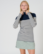 Arlyn Turtleneck stripe Top