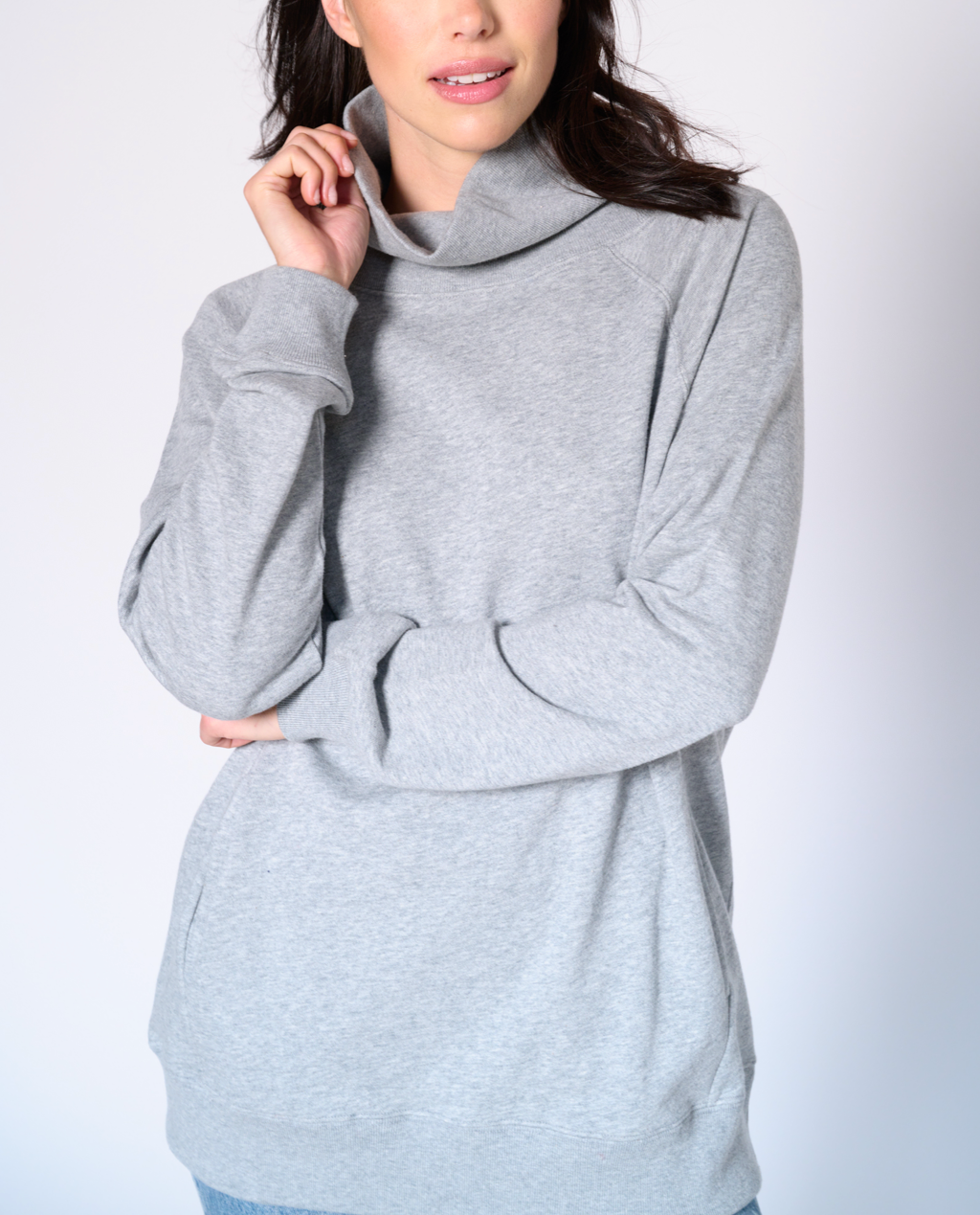 Auriol High-Neck Sweatshirt