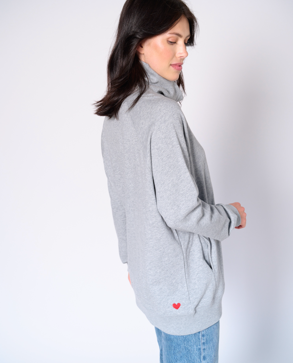 Auriol High-Neck Sweatshirt
