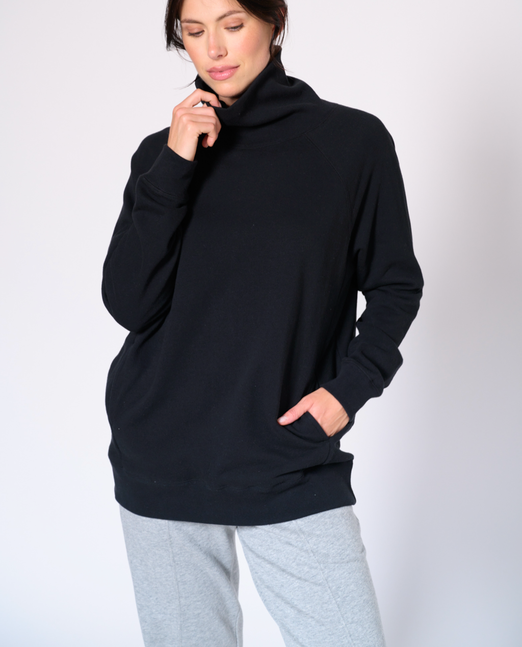 Auriol High-Neck Sweatshirt