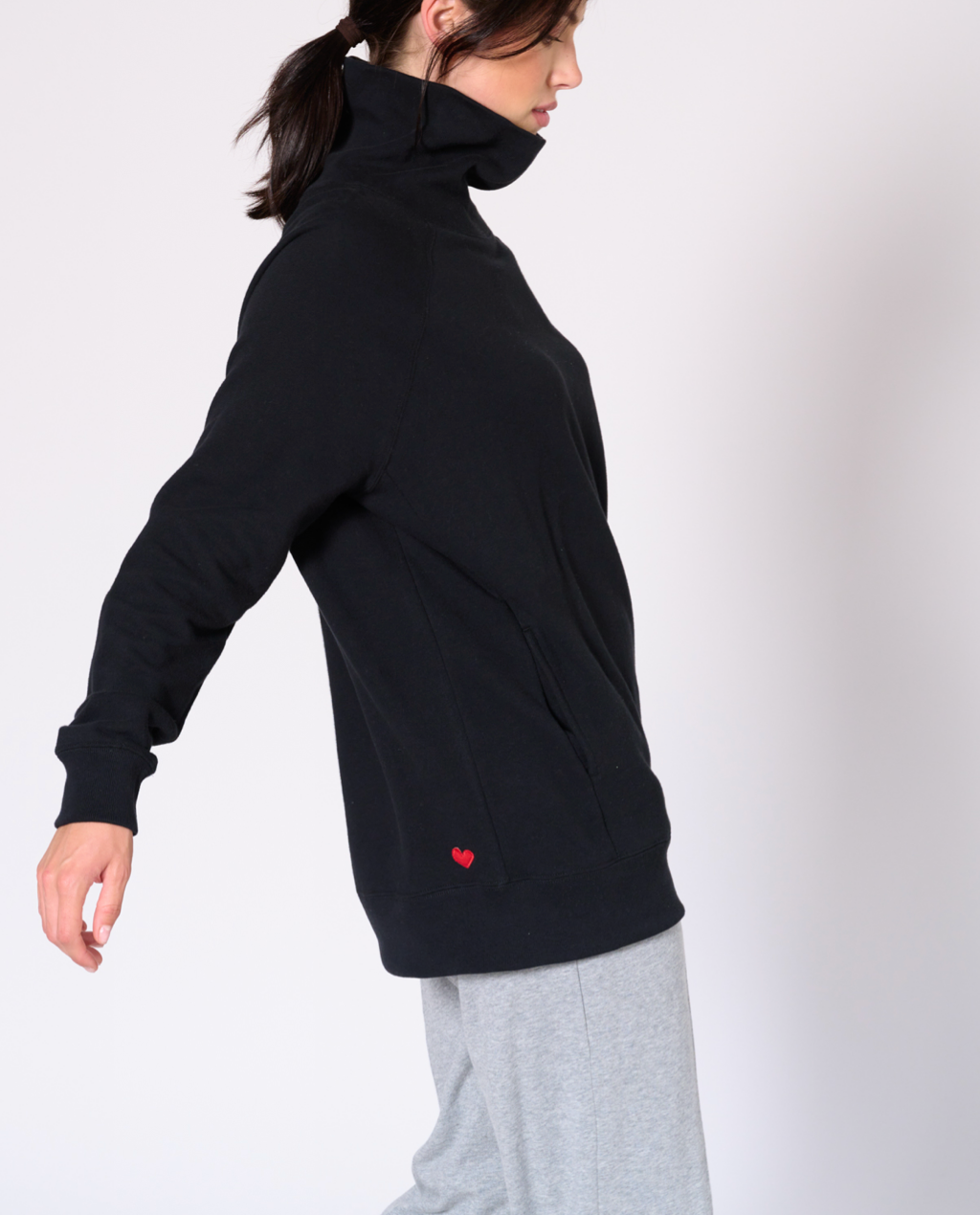 Auriol High-Neck Sweatshirt