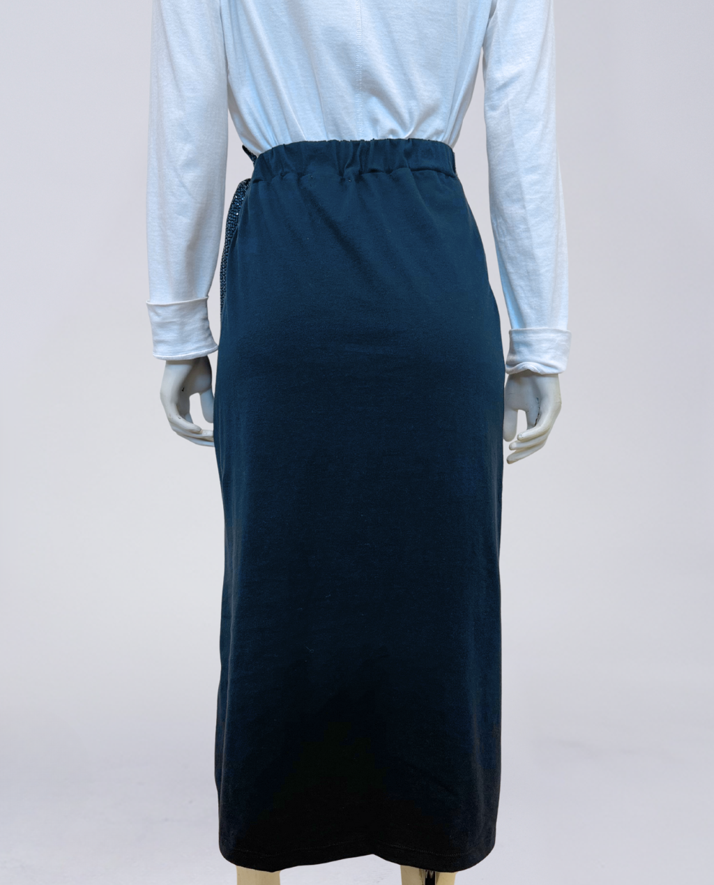 Natalie wrap midi skirt