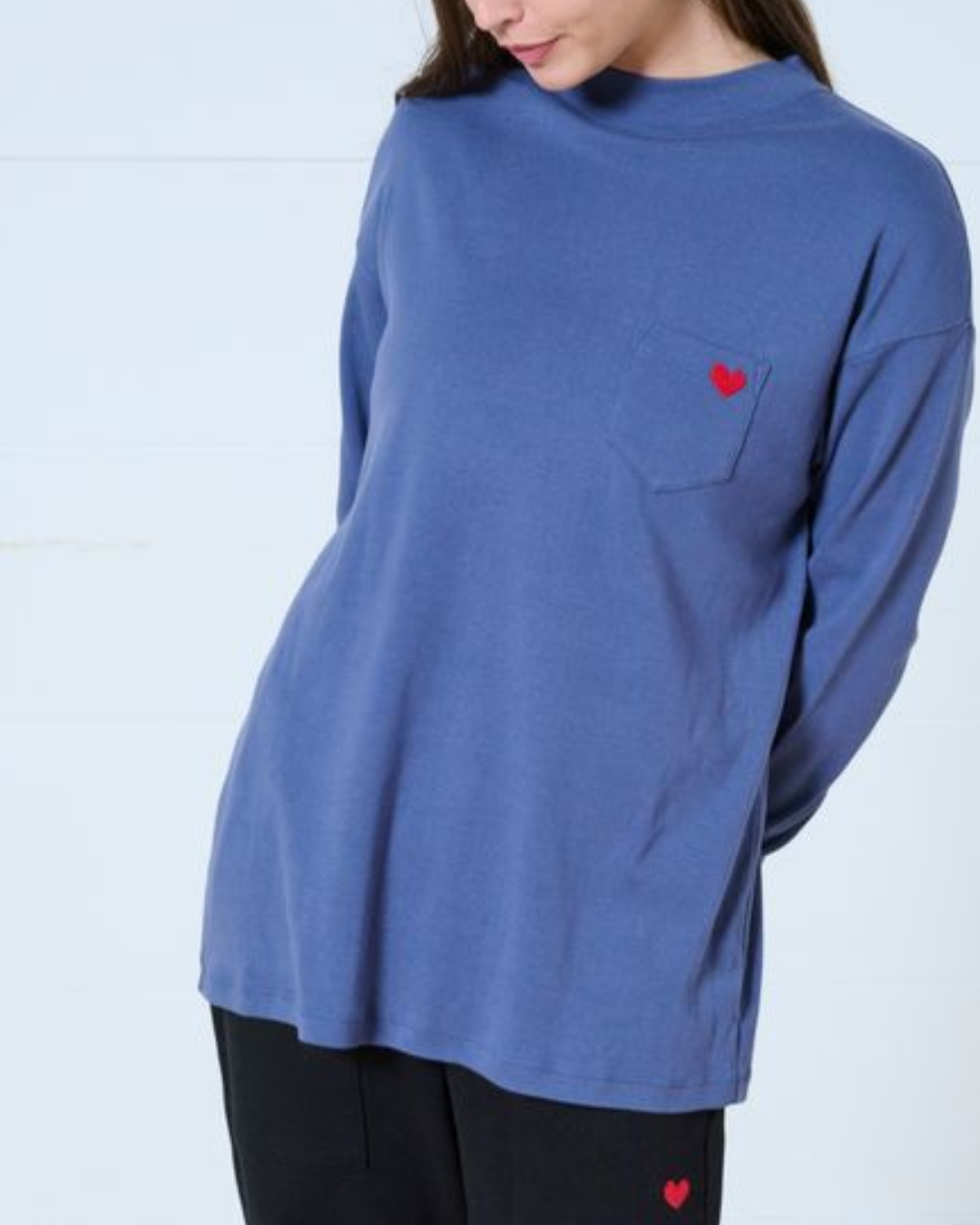 Callie mock neck
