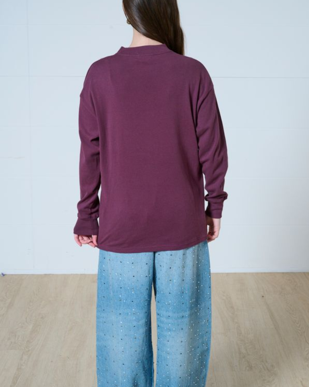 Callie mock neck