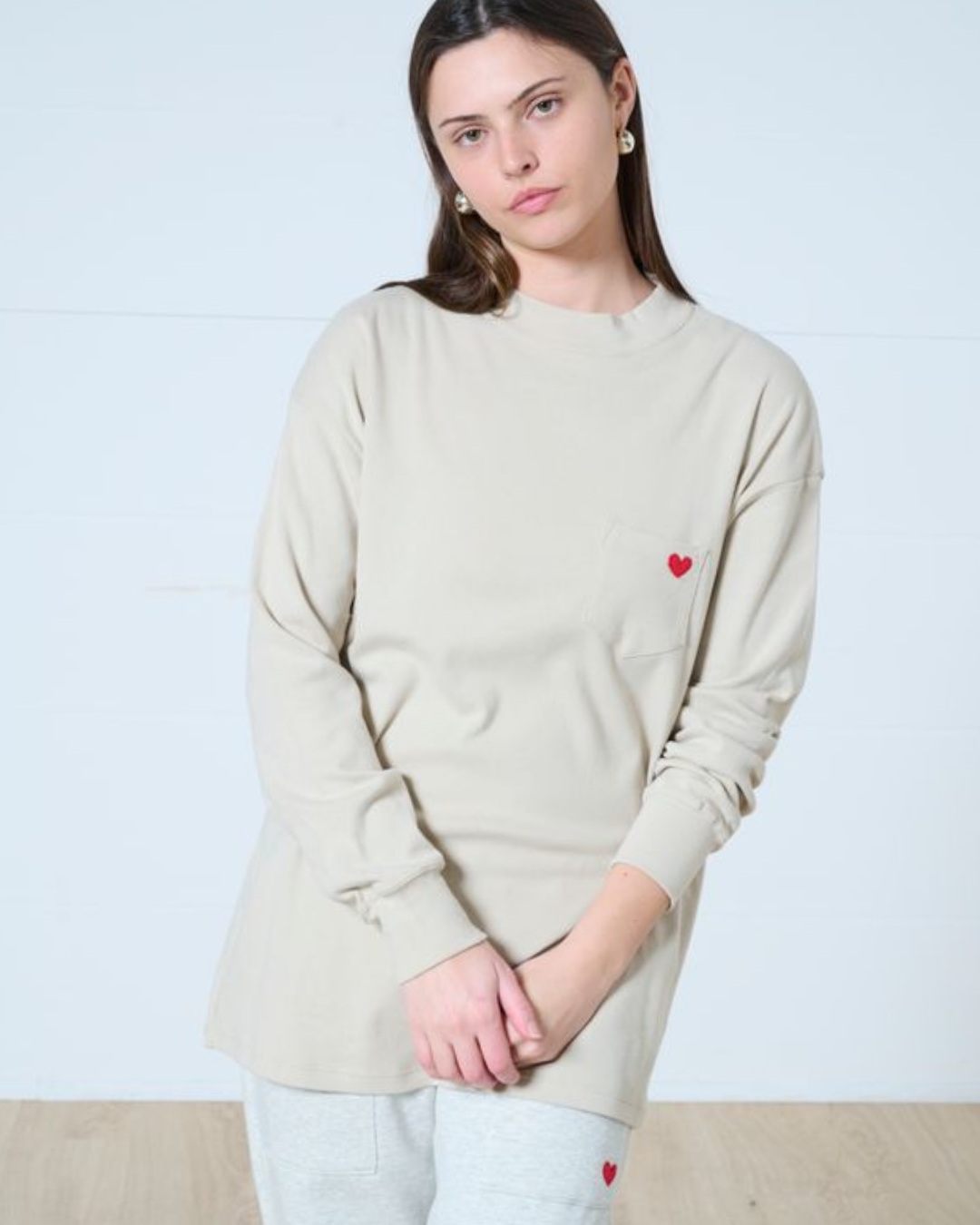 Callie mock neck