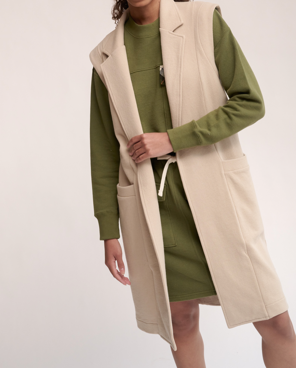 Centie sleeveless blazer