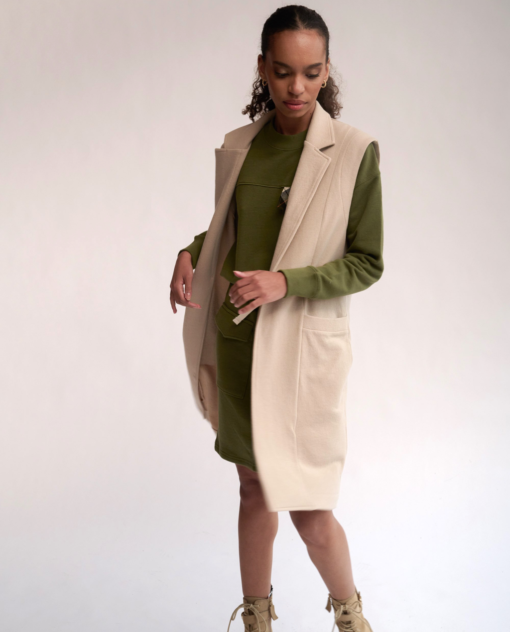 Centie sleeveless blazer