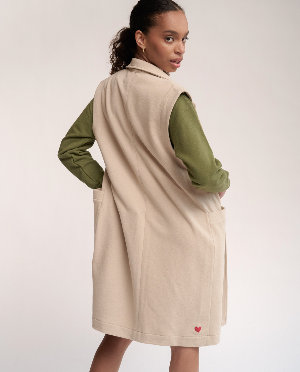 Centie sleeveless blazer