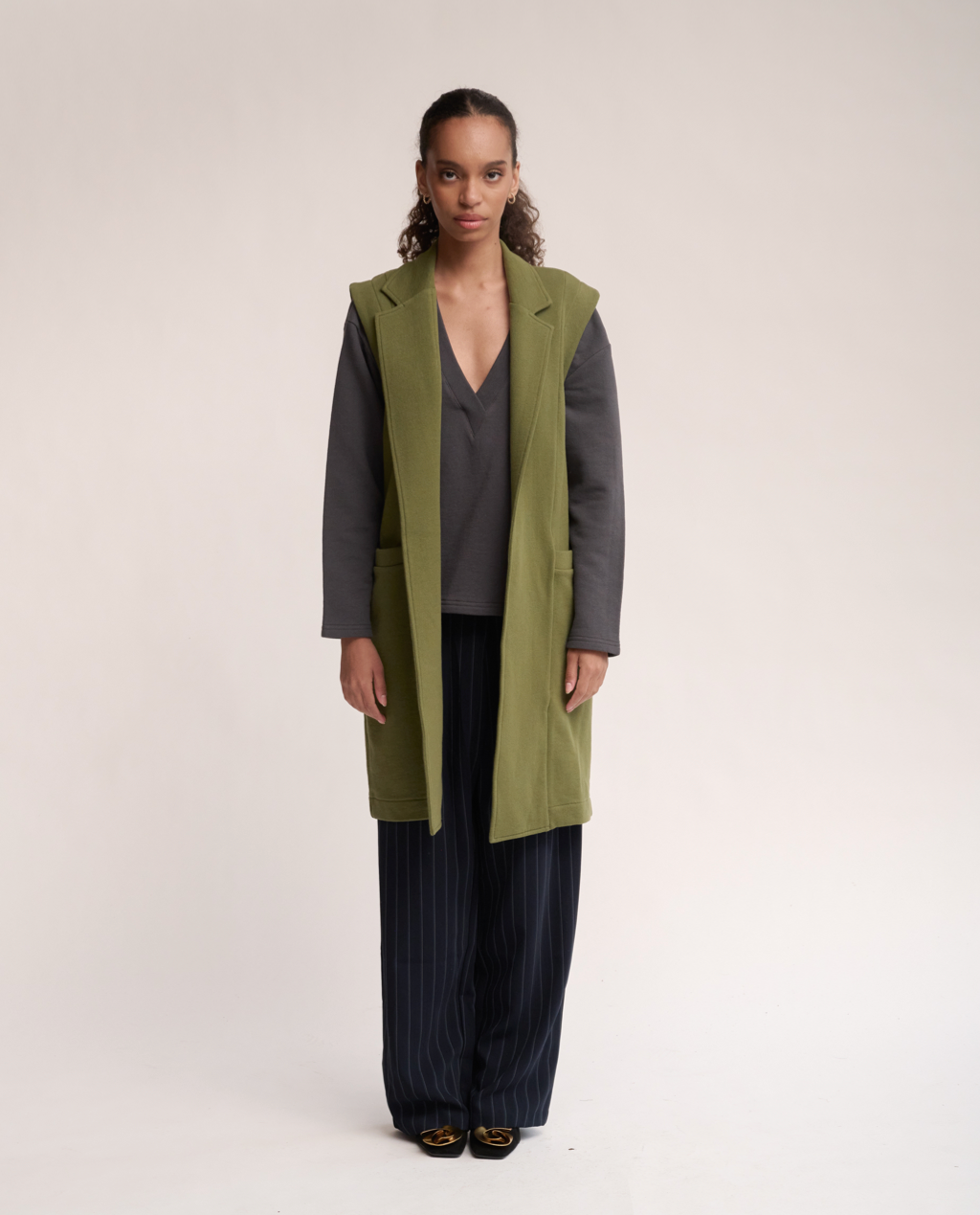 Centie sleeveless blazer