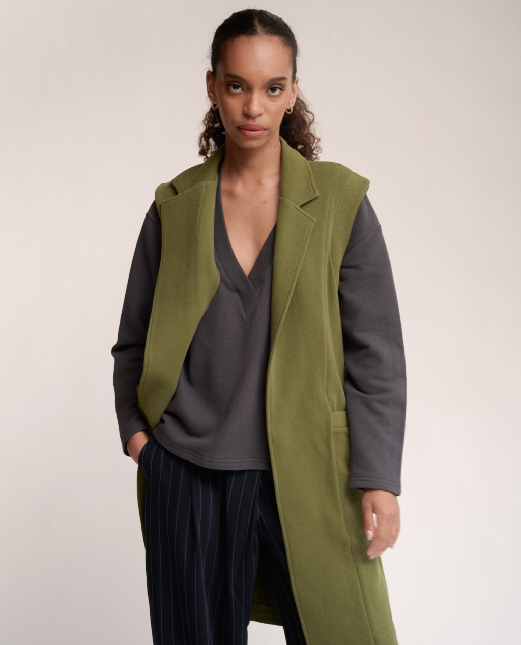 Centie sleeveless blazer