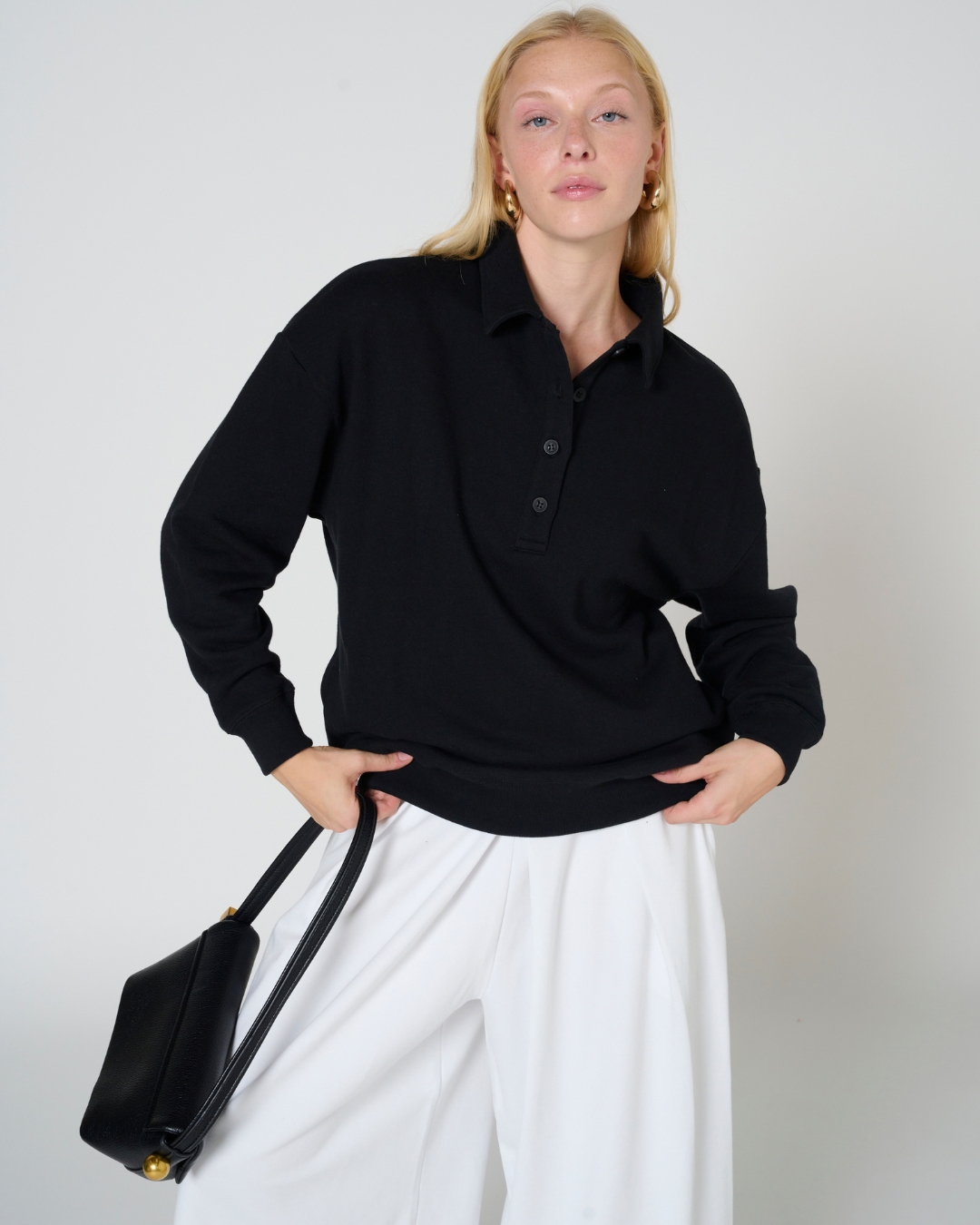 Colleen polo sweatshirt