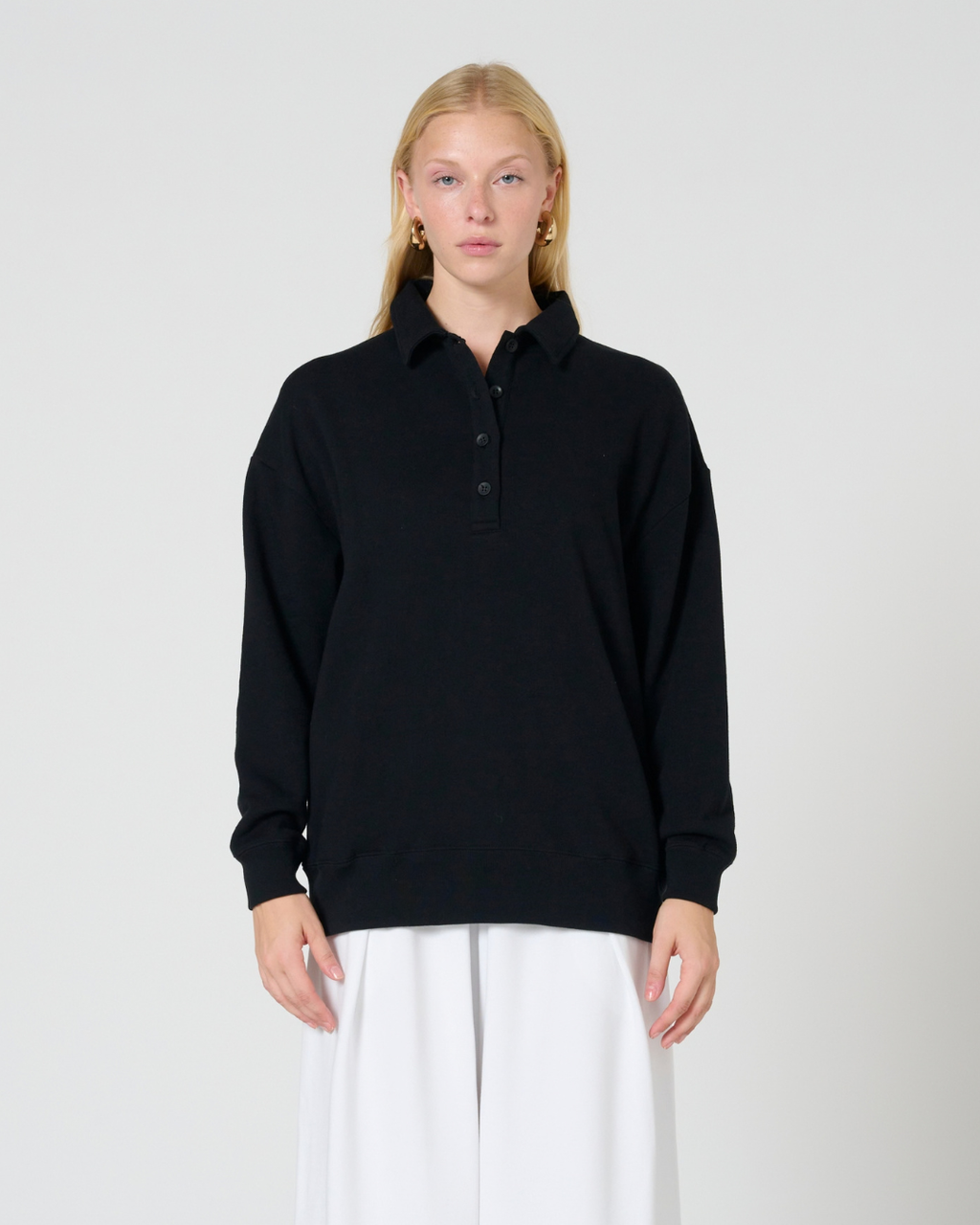 Colleen polo sweatshirt