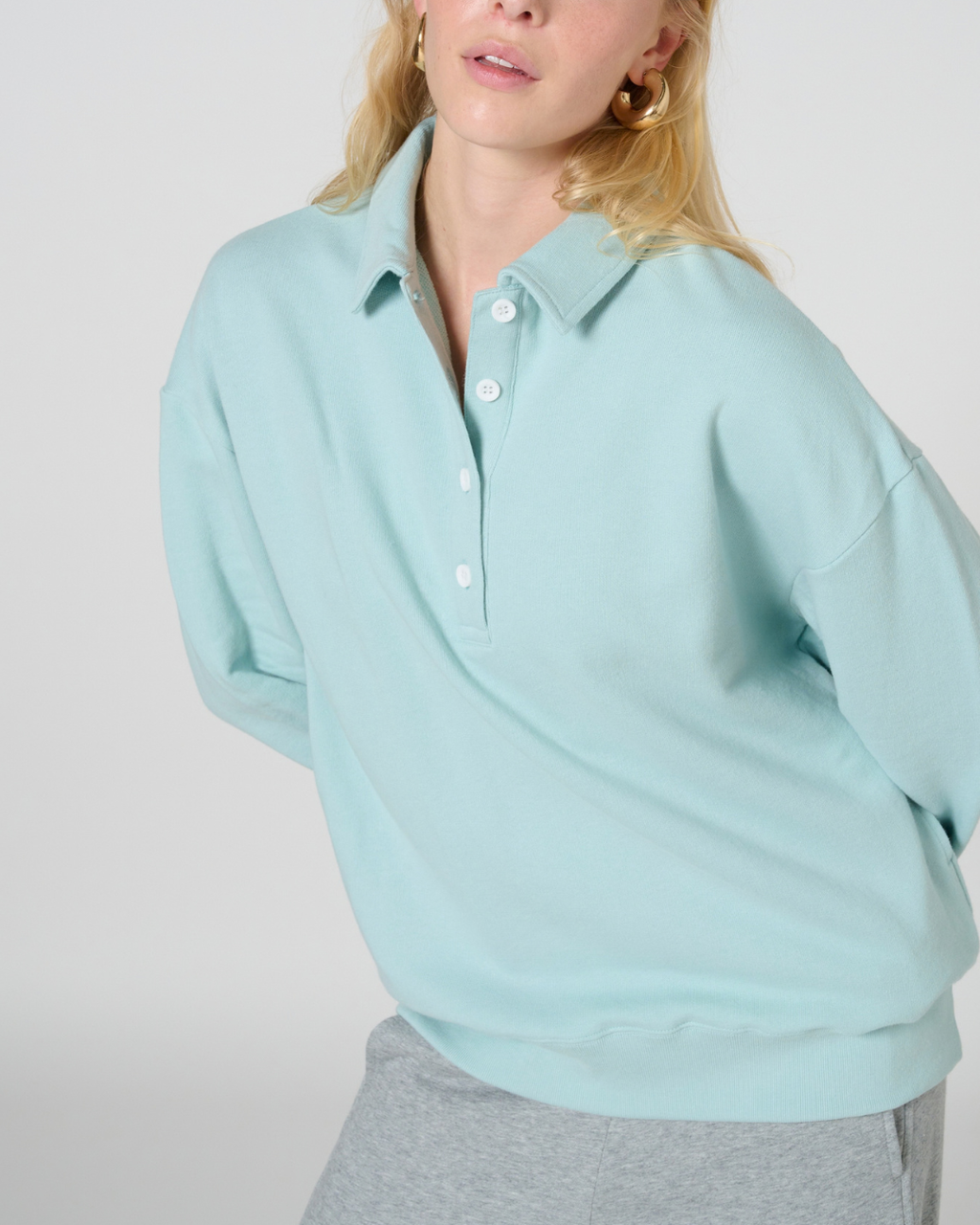 Colleen polo sweatshirt
