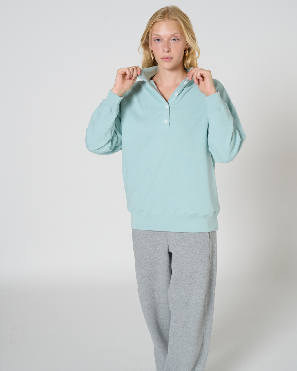 Colleen polo sweatshirt